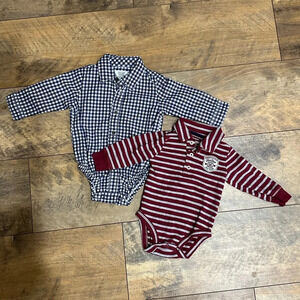 CARTERS Bodysuit Onesie Shirt Bundle, Size 6M